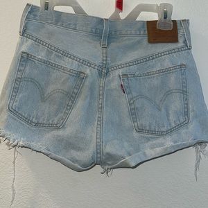 Levi’s high waisted shorts